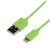 LogiLink 1m, Lightning - USB Green