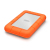 LaCie Rugged Mini Externe Festplatte 2 TB Orange, Silber