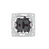 Legrand 775816 Elektroschalter Wippschalter 2P Schwarz, Grau