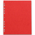 Oxford 100204990 schutkaart Karton Verschillende kleuren 6 stuk(s)