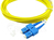 BlueOptics SFP3132BU0.5MK Glasfaserkabel 0,5 m LC SC G.657.A1 Gelb