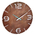 TFA-Dostmann 60.3536.08 wall/table clock Wand Quartz clock Rund Braun, Weiß