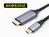 Conceptronic ABBY10G adaptador de cable de vídeo 2 m USB Tipo C HDMI Gris