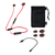 HyperX Cloud Headset Vezeték nélküli Hallójárati Hívás/zene Bluetooth Fekete, Vörös