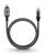 Goobay 70697 cable gender changer USB C RJ-45 Black, Silver