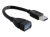 DeLOCK 82776 USB-kabel 0,15 m Zwart