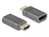 DeLOCK 66684 tussenstuk voor kabels HDMI Type A (Standard) HDMI Type A (Standaard) Grijs