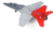 Amewi AMXPlanes T-7A Red Hawk radiografisch bestuurbaar model Vliegtuig Elektromotor