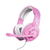 Trust GXT 411P Radius Kopfhörer Kabelgebunden Kopfband Pink, Weiß