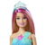 Barbie Dreamtopia Sirena Luci Scintillanti Bambola Bionda con Coda che si Illumina, Luci che si Attivano con Acqua e Capelli con Ciocche Rosa, Giocattolo per Bambini 3+ Anni
