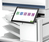 HP LaserJet Color Enterprise Flow MFP 6800zfsw printer, Kleur, Printer voor Printen, kopiëren, scannen, faxen, Flow; Touchscreen; Nieten; TerraJet-cartridge