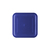 Kunststoffdeckel eckig 11 x 11 cm - blau - Form: System. Hersteller: