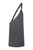 Asymmetrische Latzschürze Classic mit Tasche , GR. Stck , Farbe: anthrazit ,