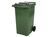 SARO 2 Rad Müllgroßbehälter 80 Liter -grün- Modell MGB80GR Made in Europe -