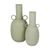 Vase Vert clair Fer 26 x 26 x 53 cm