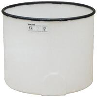 Auffangbehälter Runder Behälter CTB, Polyethylen, 100 Liter, 450mm Ø, 680mm Höhe, Farbe Natur