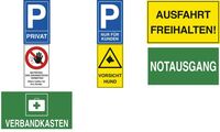 EXACOMPTA Hinweisschild "Verbandkasten", grün/weiß (8703121)