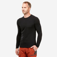 Men's Long-sleeve 100% Merino Wool T-shirt - MT500 - L