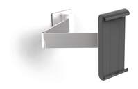 Durable Tablet Holder Wall Arm - Silver