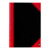 Bantex A4 China Kladde, kariert, 96 Blatt, schwarz/rot