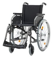 Rollstuhl S-ECO 2,Sitzbreite49,PU-Bereifung Duo-Armlehnen,anthrazit