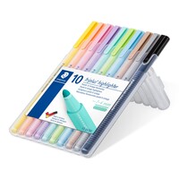 triplus® textsurfer® 362 Textmarker in Dreikantformat STAEDTLER Box mit 10 sortierten Farben