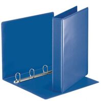 Esselte Essentials Presentation Ring Binder Polypropylene 4 D-Ring A4 30mm Blue (Pack 10)