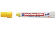 Edding 950 Industry Painter Permanent Marker Bullet Tip 10mm Line Yello(Pack 10)