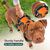 BLUZELLE Dog Harness for Medium Dogs, Reflective Dog Vest Padded Pet Coat, Adjustable Chest Harness with Training Handle & Pocket for GPS Tracker Tag, No Pull Anti Pull Harness,...