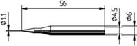 Ersa 0162BD Forrasztóhegy Ceruza forma Hegy méret 1.10 mm Tartalom, tartalmi egységek rendelésenként 1 db