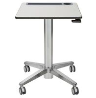 LEARNFIT II STANDING DESK ADJUSTABLE/CLEAR ANODIZED