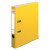 Ordner maX.file protect A4 5cm gelb, PP-Kunststoffbezug/Papier hellgr. besch.