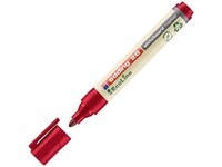 edding EcoLine 28 Whiteboardmarker, Ronde Punt, 1,5 mm, Rood (doos 10 stuks)