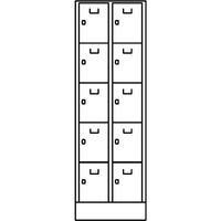 Cloakroom locker system