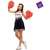 DISFRAZ CHEERLEADER ML (VESTIDO)