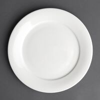 Churchill Art de Cuisine Menu Mid Rimmed Plates in White 202mm - Pack of 6
