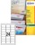 Etichette bianche per indirizzi per stampanti Inkjet - 63,5x33,9 - 25 ff