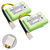 Batterie(s) Batterie aspirateur compatible Neato (2 x batteries) 7.2V 3.5Ah