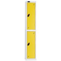 Probe coloured door lockers - two door - 1778 x 305 x 305mm