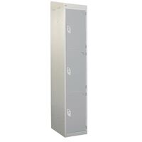 Standard lockers with sloping top