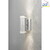 Außen-Wandstrahler MODENA UP/DOWN SINGLE, 2x GU10 max. 35W, Stahl galvanisiert / Acrylglas klar