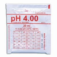 4,00à 20°C Solutions tampons pour le pH