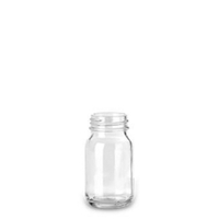 100ml Wide-mouth bottles without closure soda-lime glass