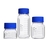 Butelki z szeroką szyją GLS 80® DURAN® zakręcane. Pojemność nominalna 500 ml