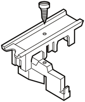 ABN Gerätetragschiene 100mm PC100 m.Befestigungsschrauben