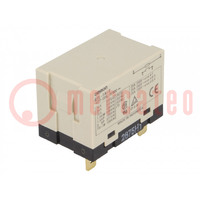 Relé: electromagnético; SPST-NO; Uinductor: 12VDC; G7L; para panel