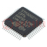 IC: mikrokontroler ARM; 64MHz; LQFP48; 1,7÷3,6VDC