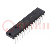 IC: PIC microcontroller; 128kB; 2.3÷3.6VDC; THT; DIP28; PIC32; 8MHz