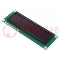 Display: OLED; graphical; 3.84"; 100x16; blue; 5VDC; Touchpad: none