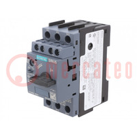 Motor breaker; 0.09kW; NO + NC; 220÷690VAC; Size: S00; 3RV2